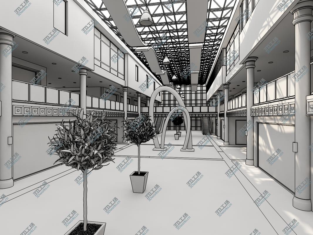 images/goods_img/2021040233/Luxury interior mall scene 3D model/2.jpg